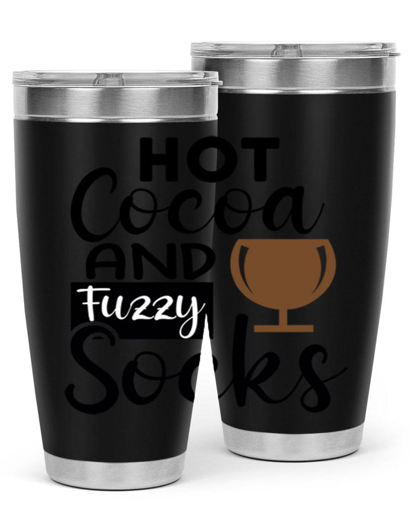 Hot Cocoa And Fuzzy Socks 218#- winter- Tumbler