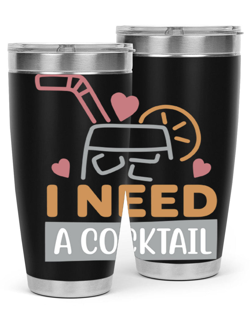 I Need A Cocktail 107#- fashion- Cotton Tank