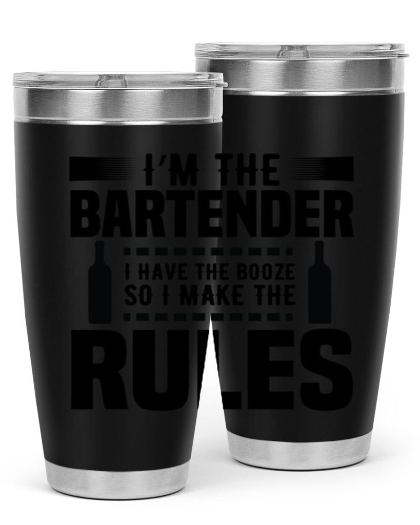 I am the Bartender Style 2#- bartender- tumbler