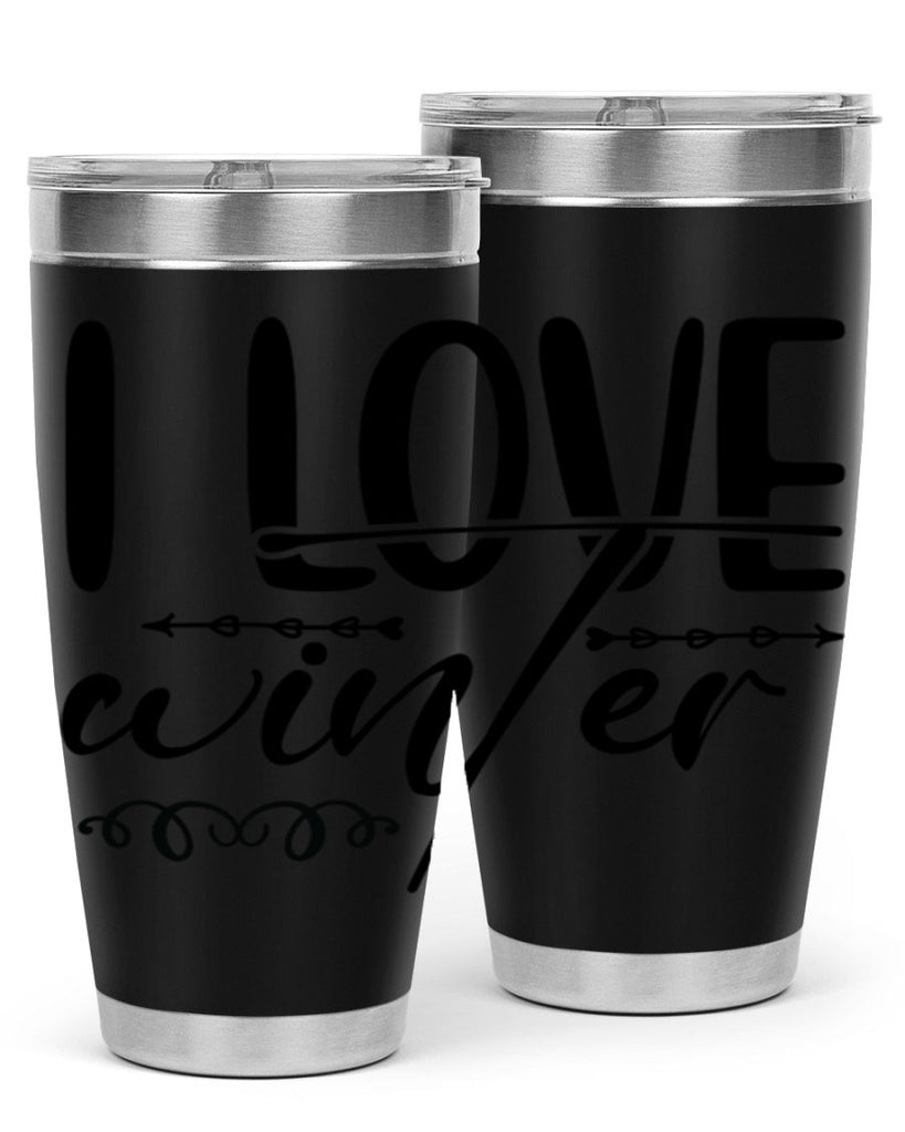 I love winter 243#- winter- Tumbler