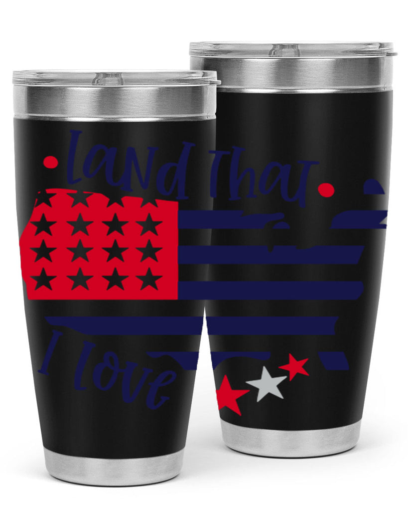 Land That I Love Style 158#- Fourt Of July- Tumbler