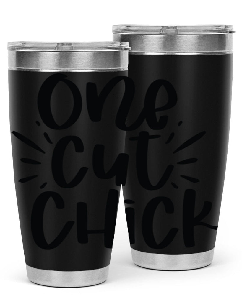 One cut chick  388#- spring- Tumbler