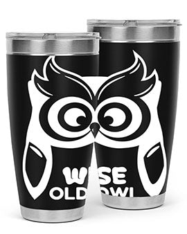 Owl Lover Wise Old Owl A TurtleRabbit 13#- owl- Tumblers