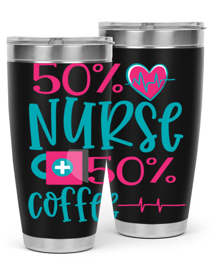 Percent Nurse Percent Coffee Style Style 60#- nurse- tumbler