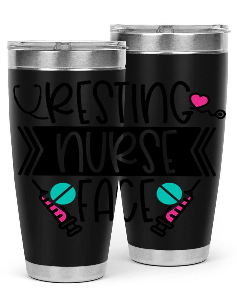 Resting Nurse Face Style Style 58#- nurse- tumbler