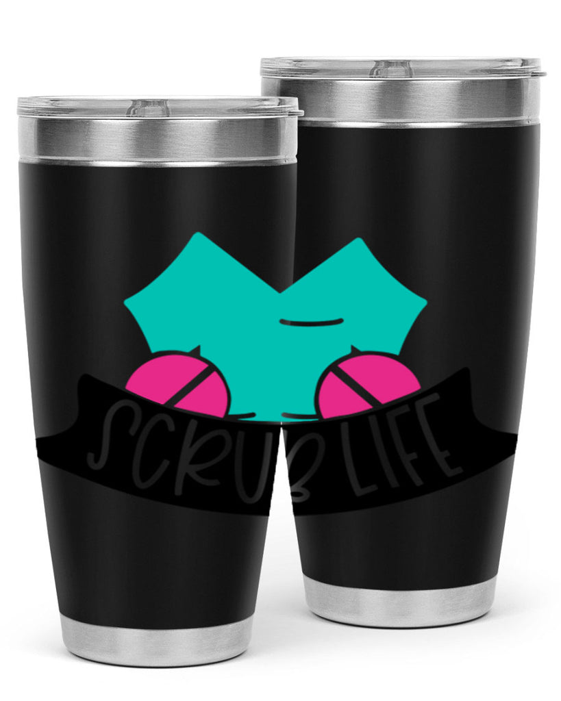 Scrub Life Style Style 45#- nurse- tumbler