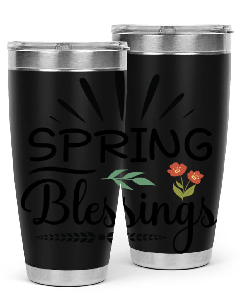 Spring Blessings  482#- spring- Tumbler
