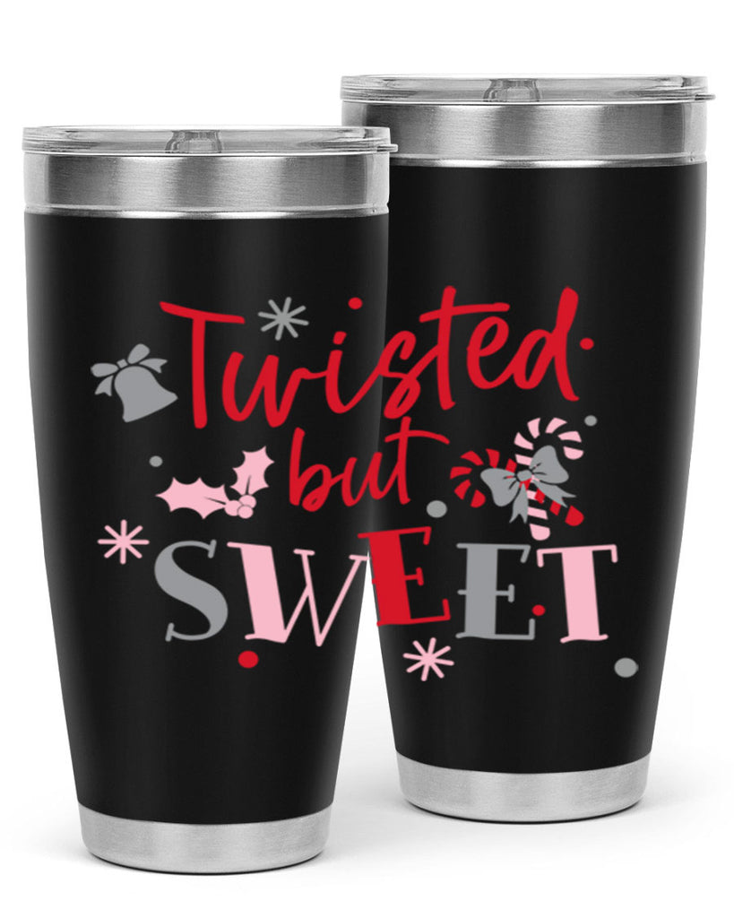 Twisted but sweet 424#- winter- Tumbler