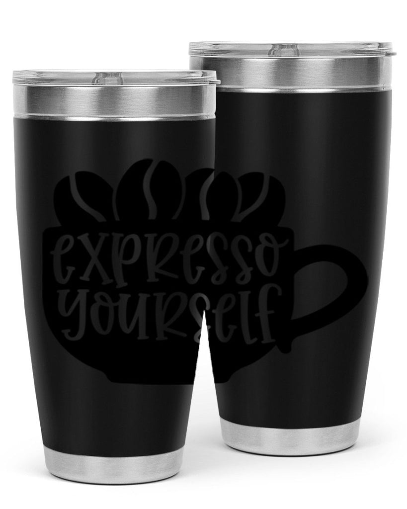 expresso yourself 56#- wine- Tumbler