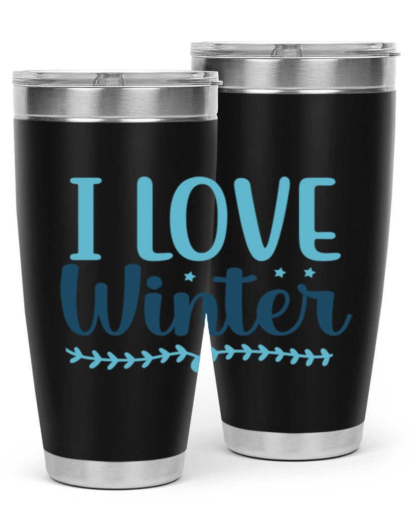 i love winter 226#- winter- Tumbler