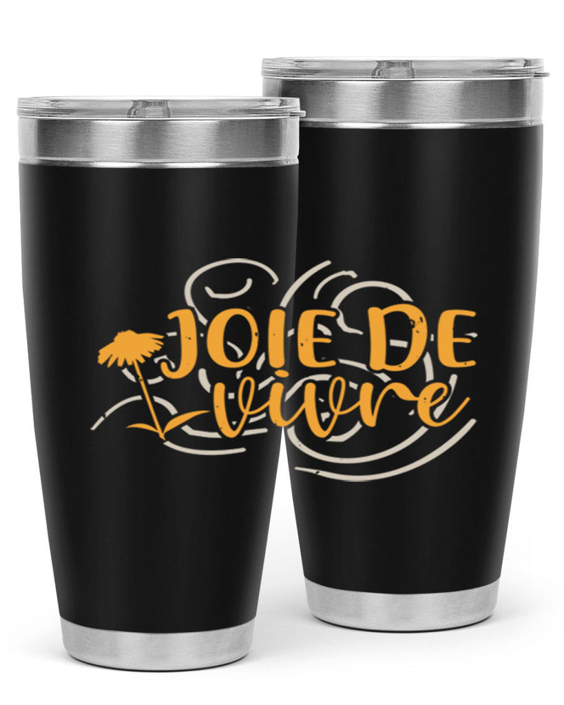 joie de vivre 57#- mardi gras- Tumbler