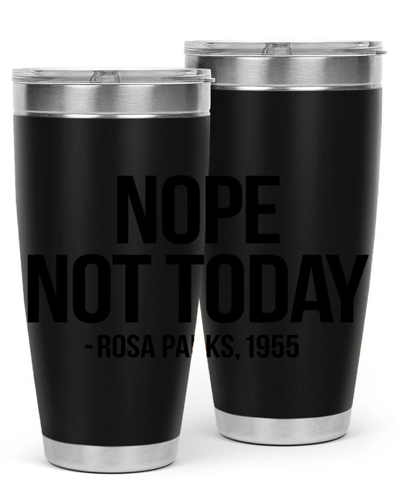 nope not today rosa parks 60#- black words phrases- Cotton Tank