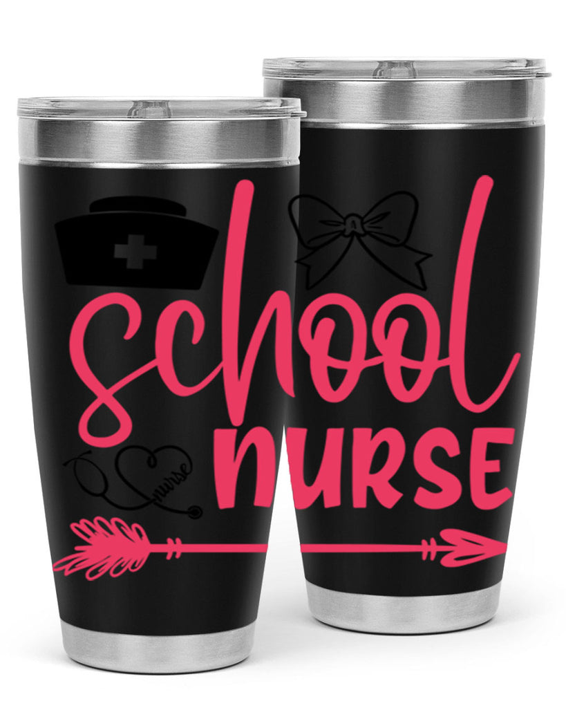 school nurse Style 354#- nurse- tumbler