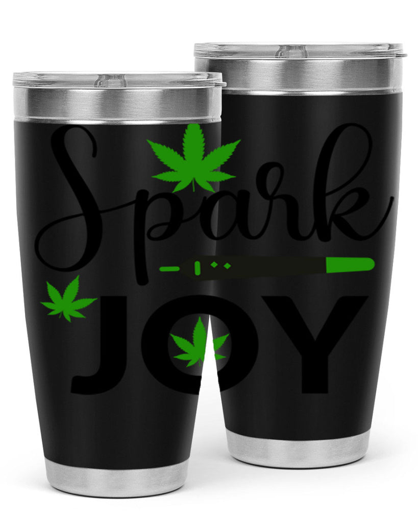 spark joy 250#- marijuana- Tumbler