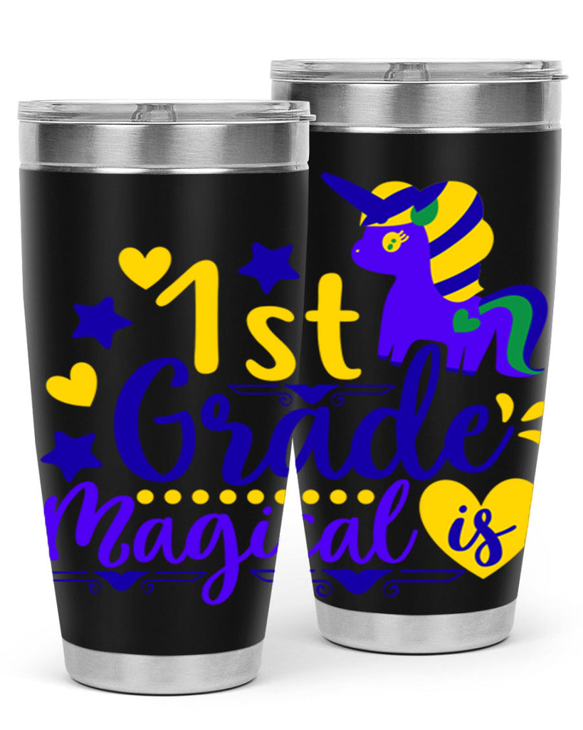 st grade magical 63#- mardi gras- Tumbler