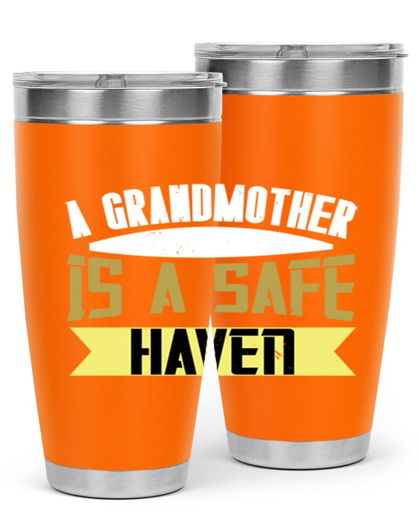 A Grandmother is a safe 41#- grandma - nana- Tumbler