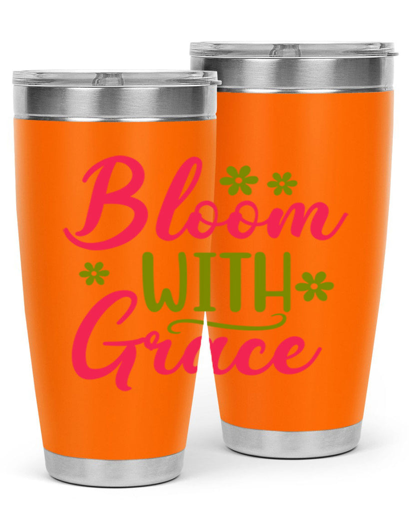 Bloom With Grace 80#- spring- Tumbler