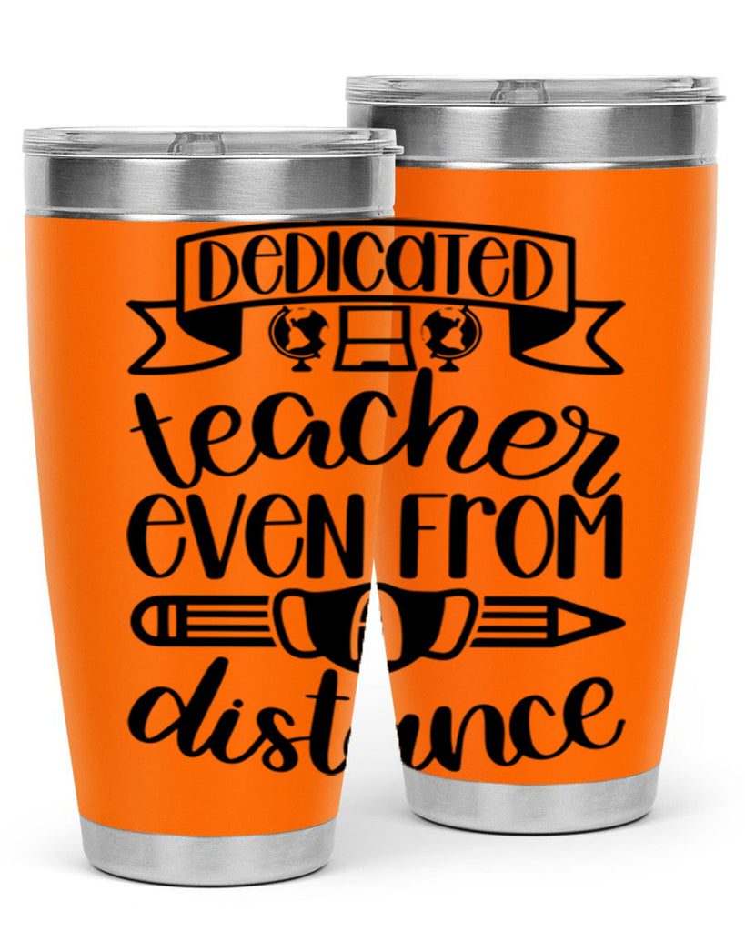 Dedicated Teacher Even Style 80#- teacher- tumbler