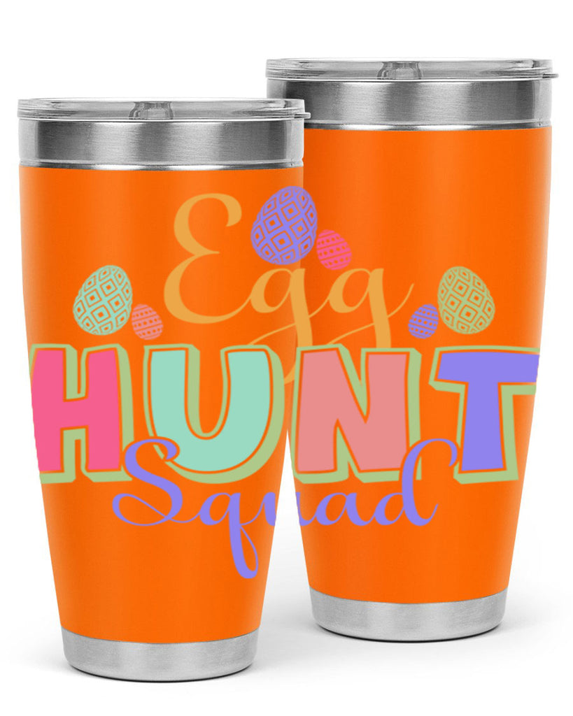 Egg hunt squad130#- spring- Tumbler