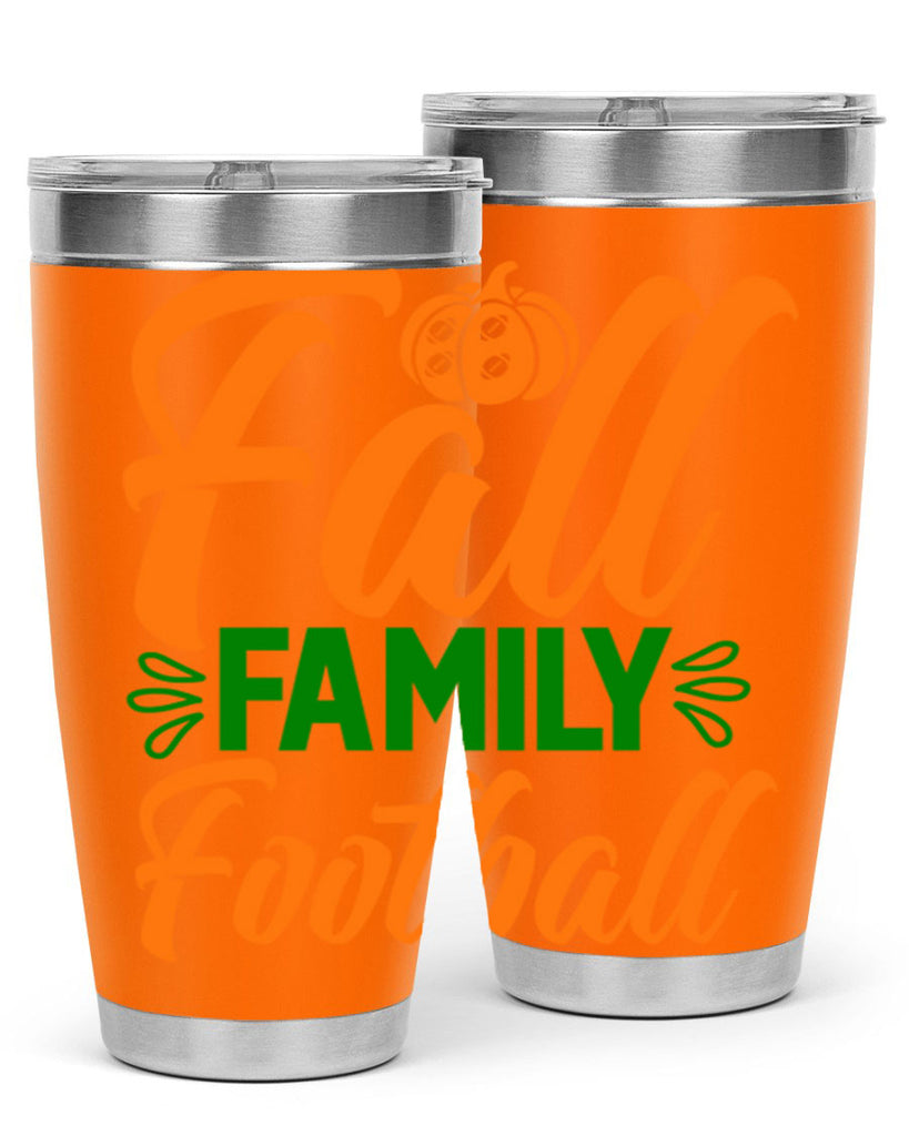 Fall Family Football 98#- fall- Tumbler
