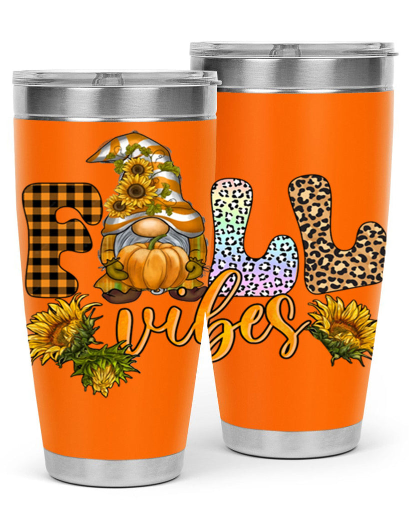FallVibesFallGnome 164#- fall- Tumbler