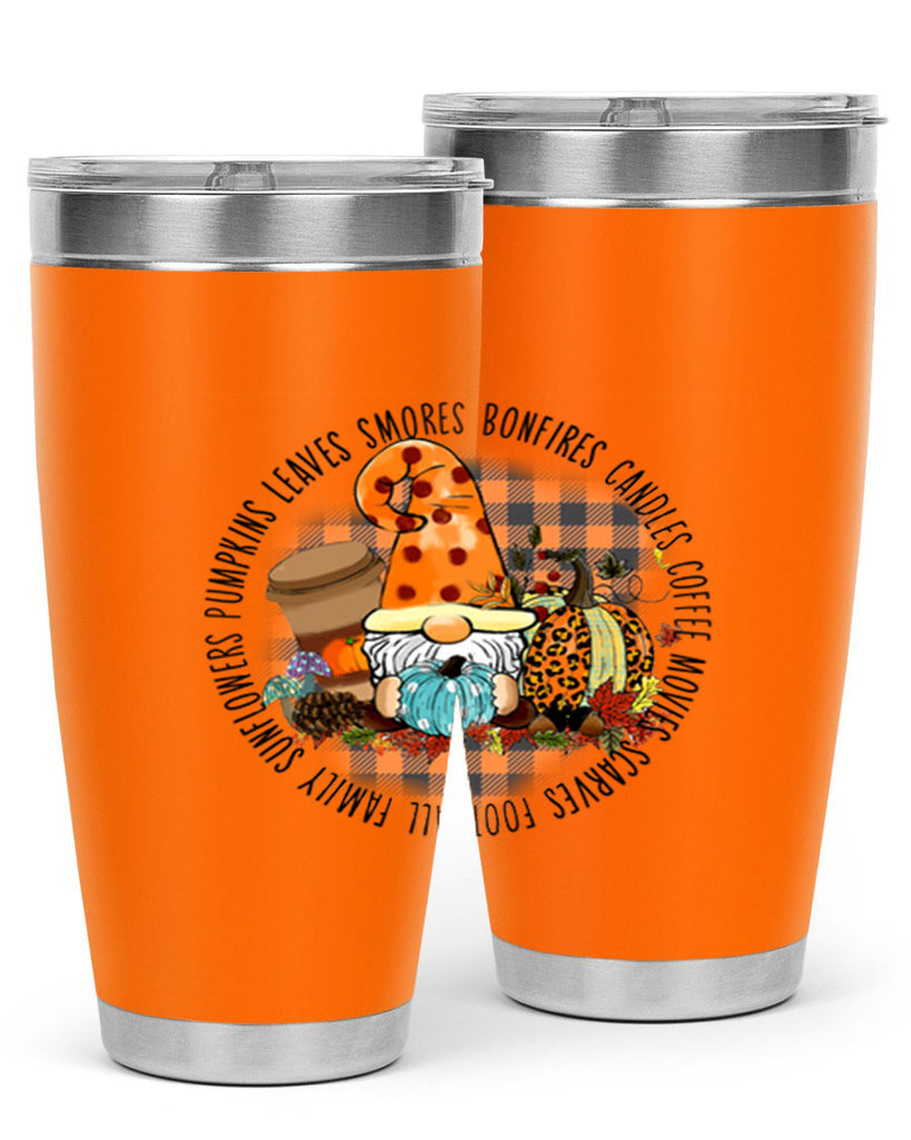 FallVibesGnome 165#- fall- Tumbler