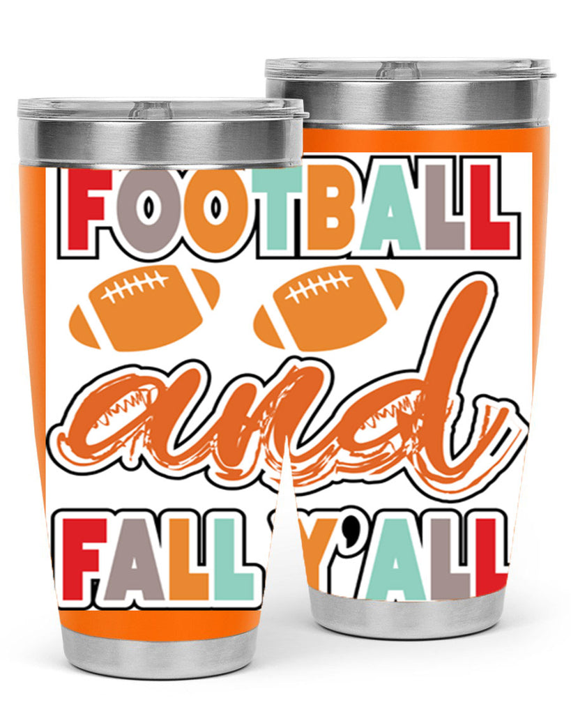 FootballandFallYall 186#- fall- Tumbler