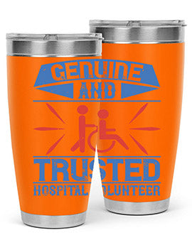 Genuine and Trusted Hospital Volunteer Style 2#- volunteer- Tumbler