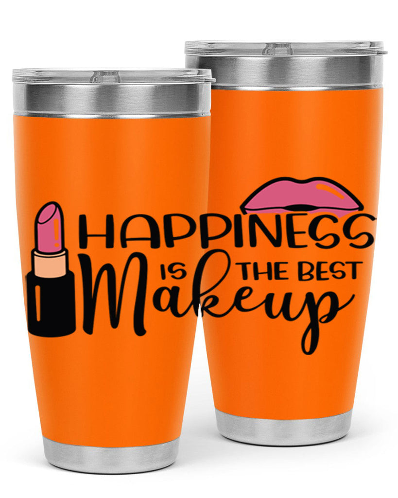 Happiness Is The Best Makeup Style 93#- make up- Tumbler