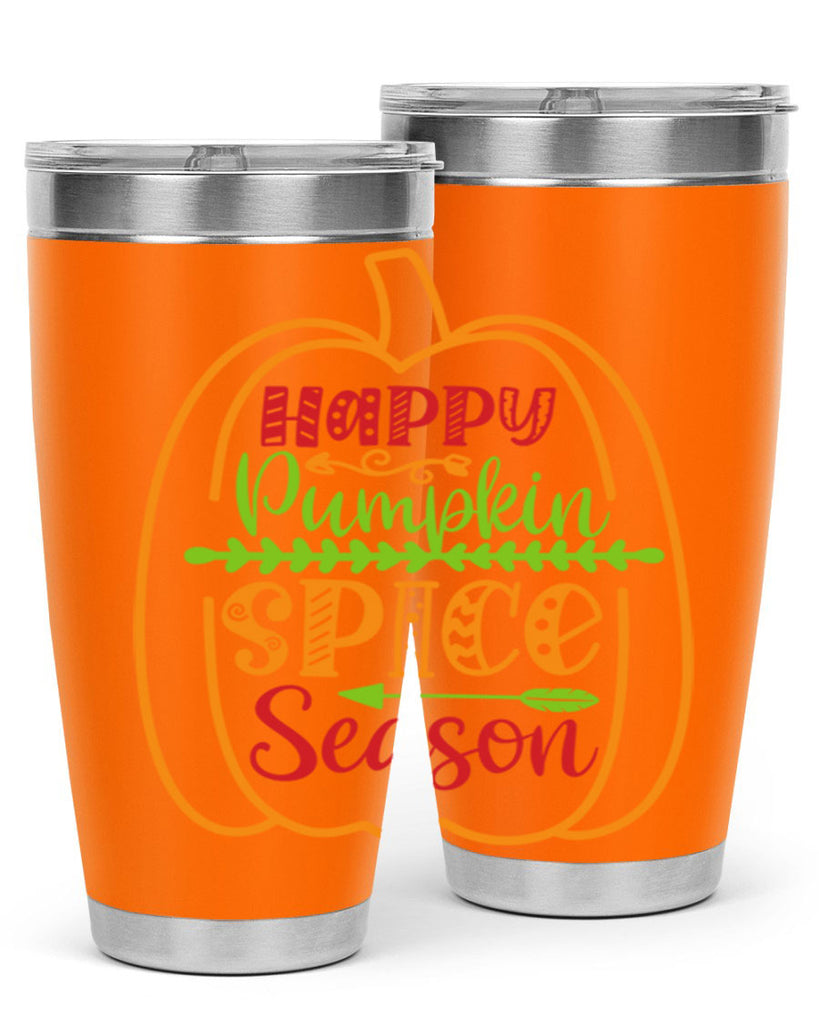 Happy Pumpkin Spice Season 243#- fall- Tumbler