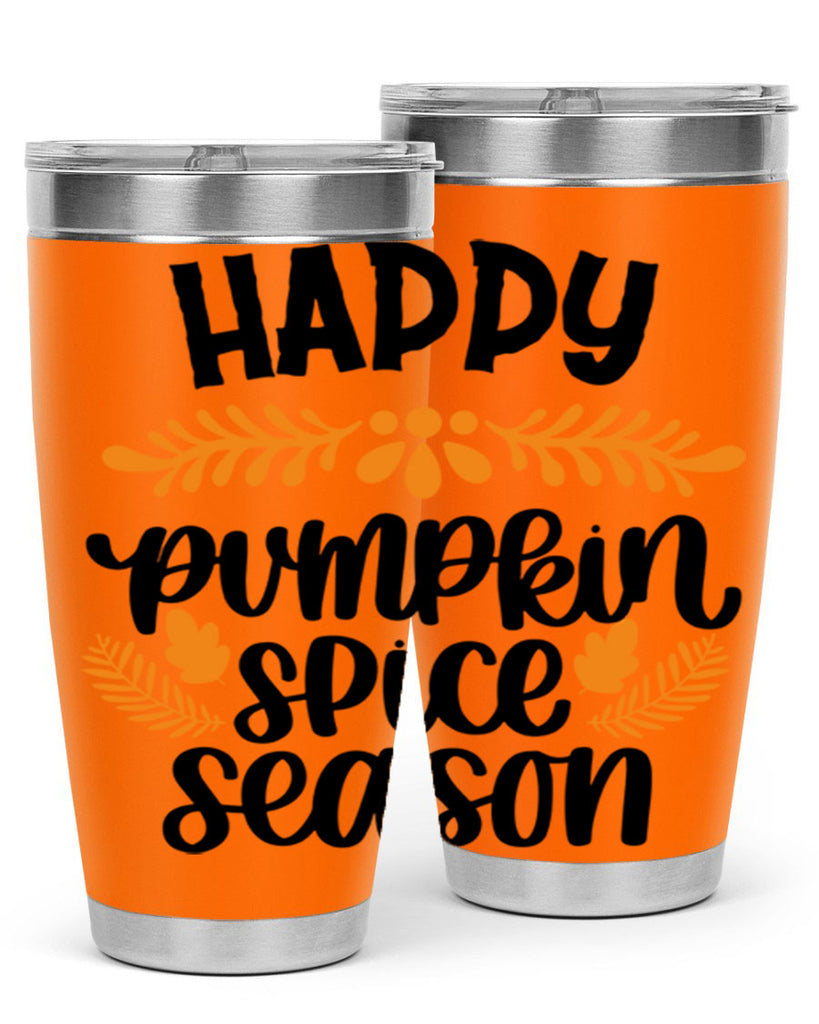 Happy Pumpkin Spice Season 492#- fall- Tumbler