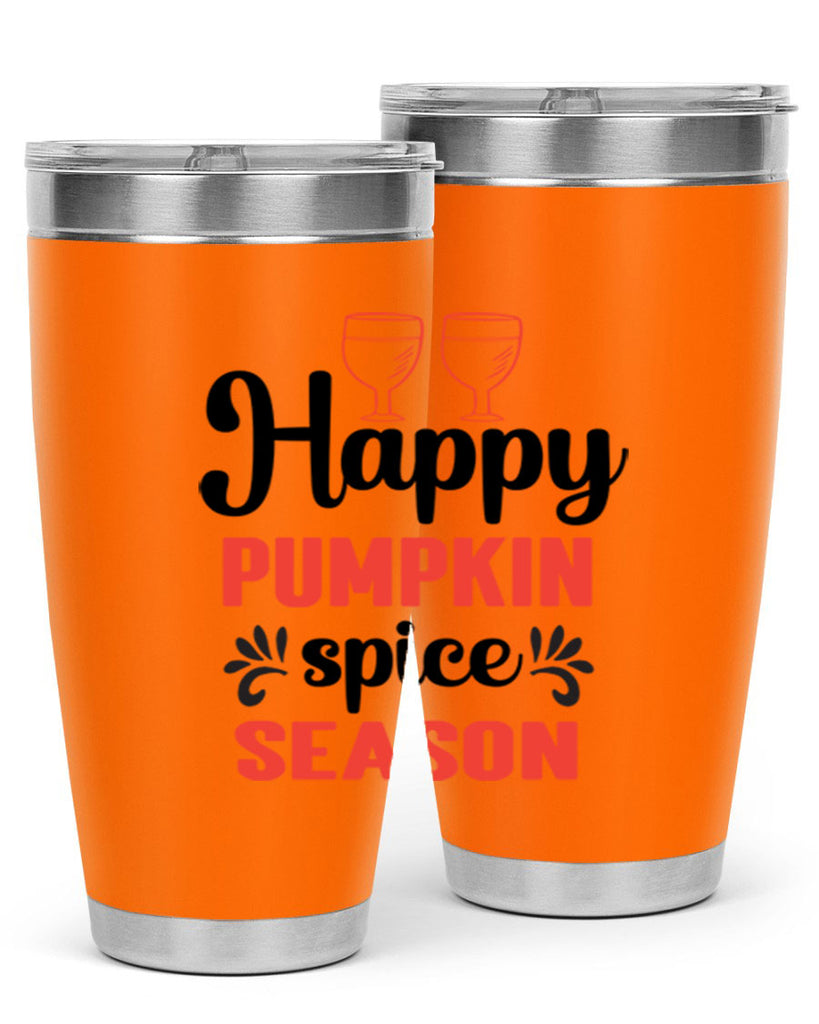 Happy pumpkin spice season 244#- fall- Tumbler