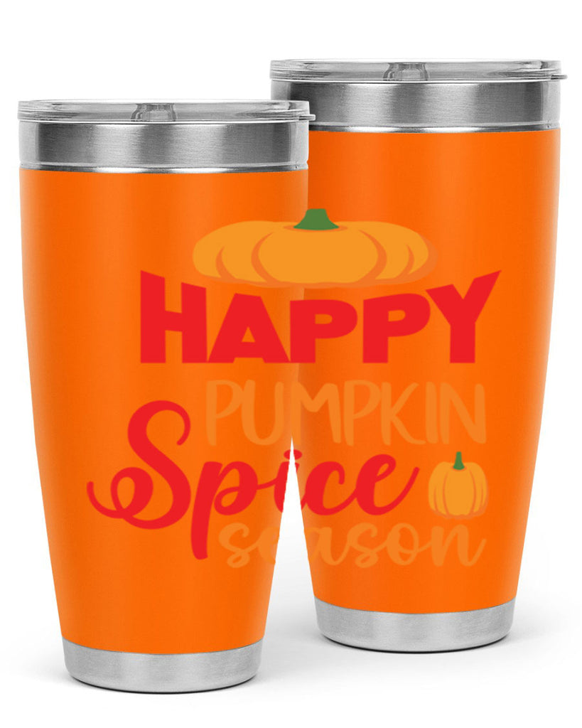 HappyPumpkinSpiceSeason 259#- fall- Tumbler