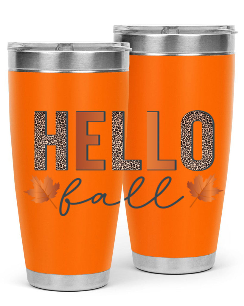 Hello Fall 272#- fall- Tumbler