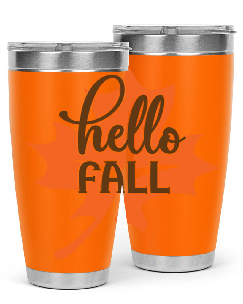 Hello Fall 273#- fall- Tumbler
