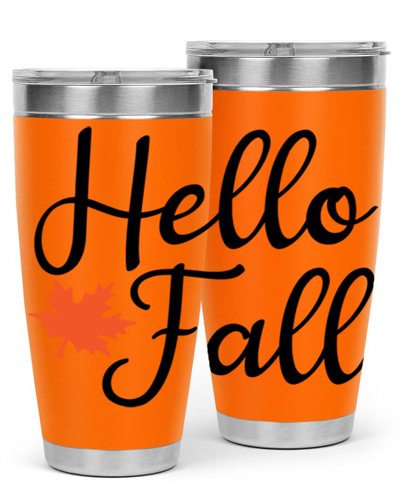 Hello Fall 274#- fall- Tumbler