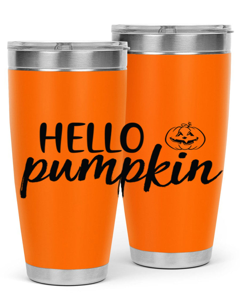 Hello Pumpkin 286#- fall- Tumbler