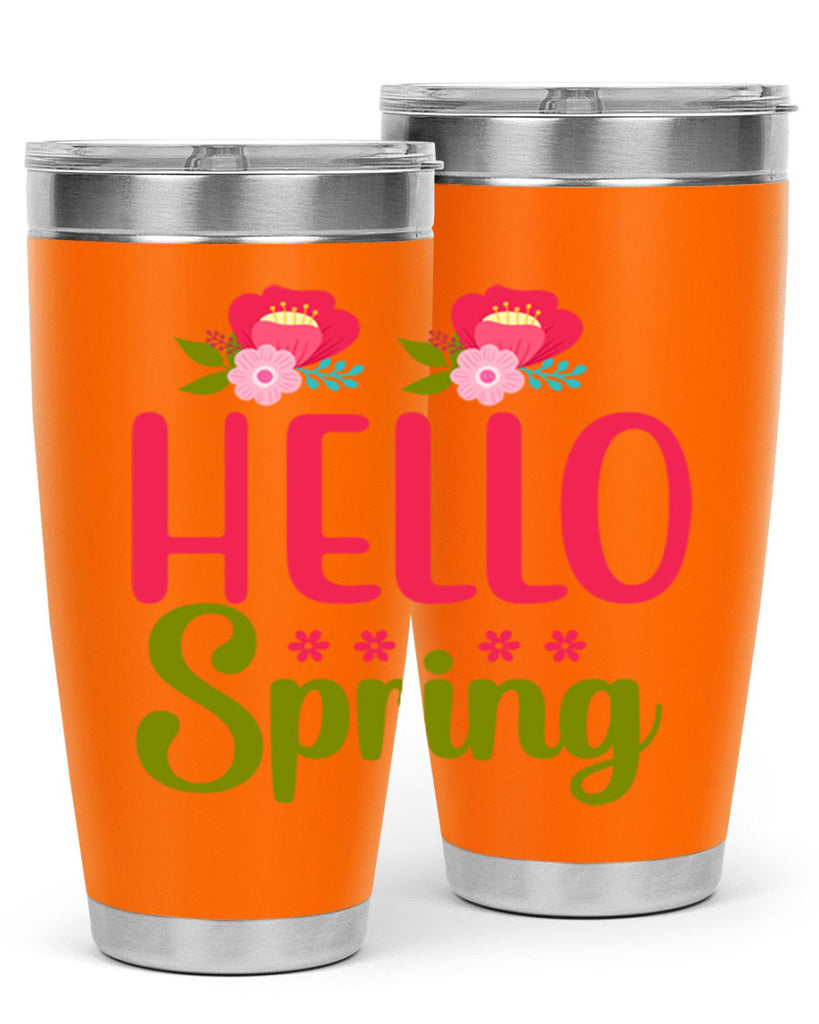 Hello Spring 186#- spring- Tumbler