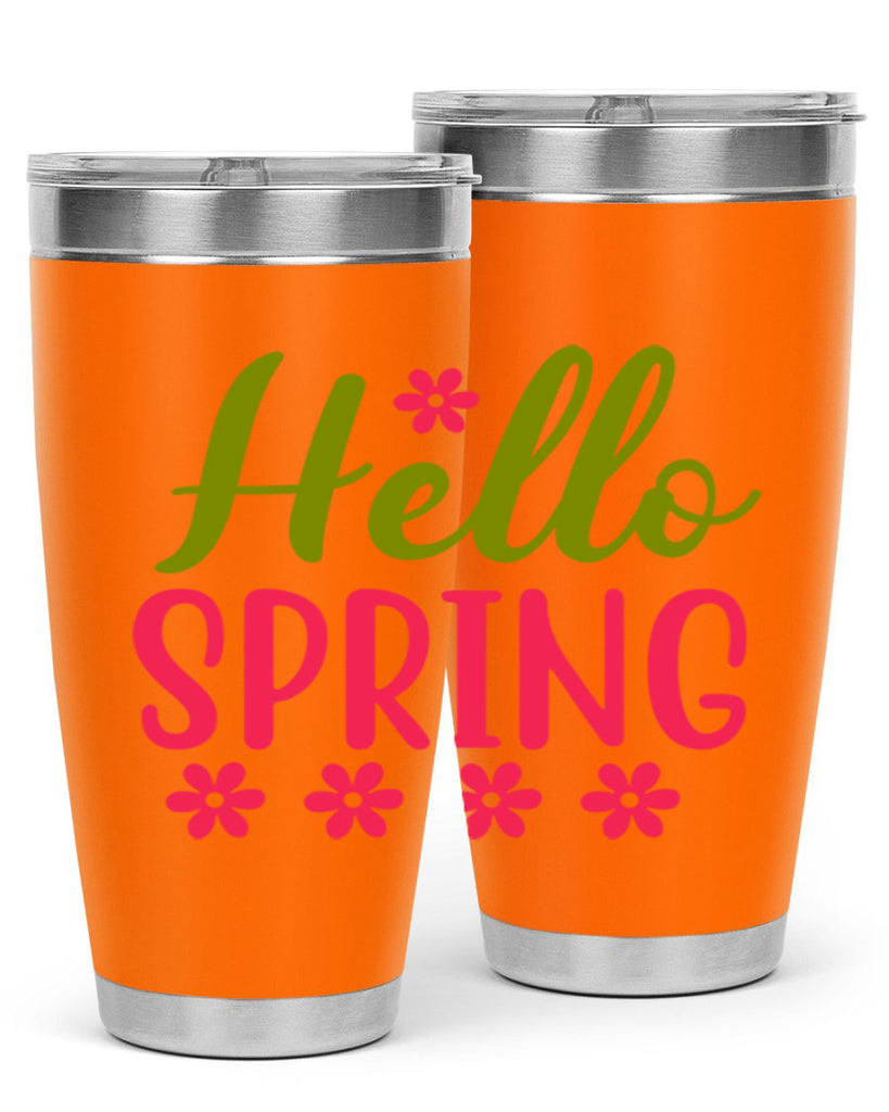 Hello Spring 213#- spring- Tumbler