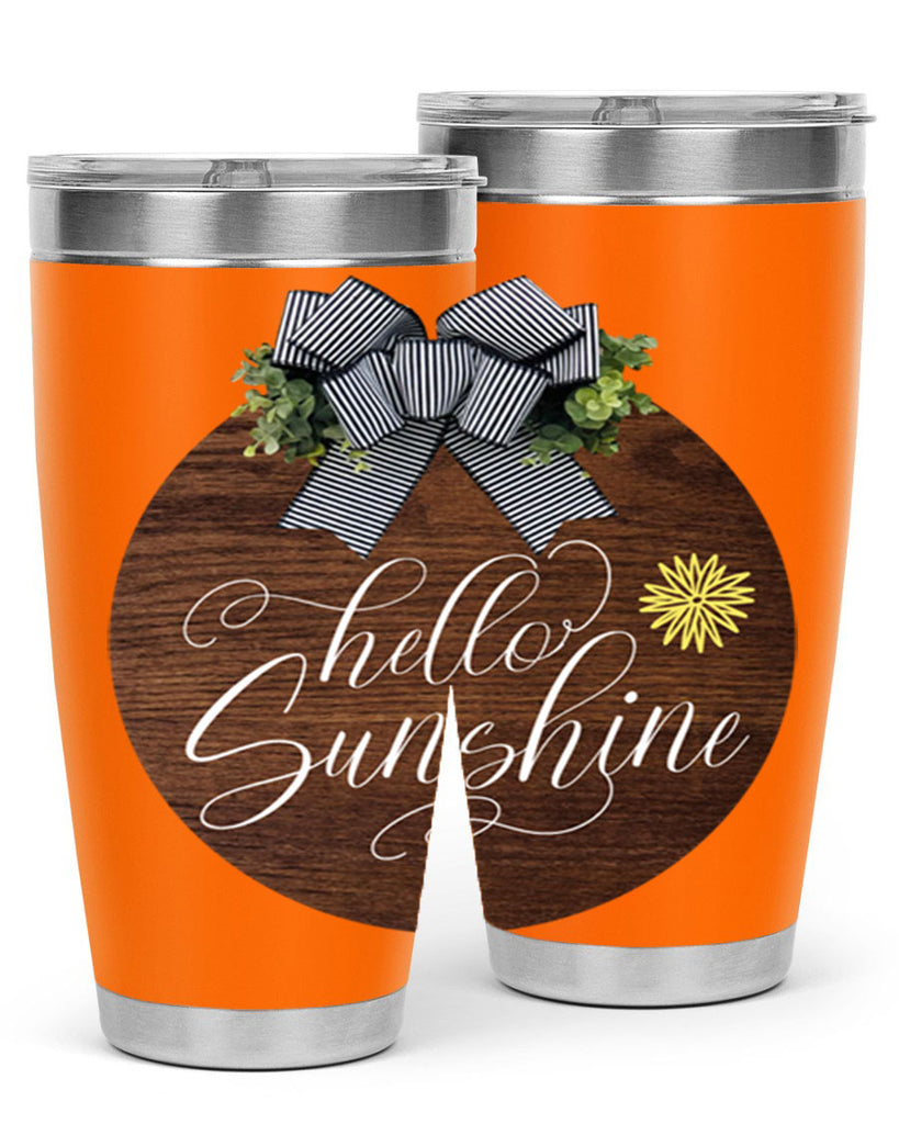 Hello Spring Lettering Mockup200#- spring- Tumbler