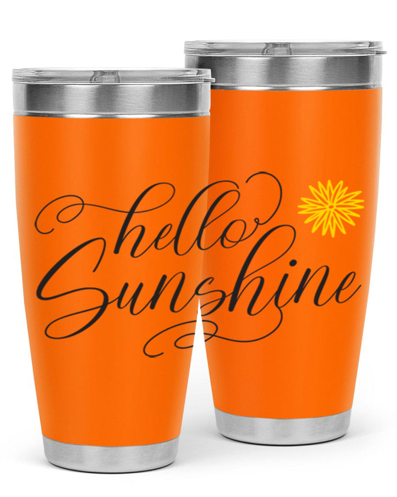 Hello Spring Lettering201#- spring- Tumbler