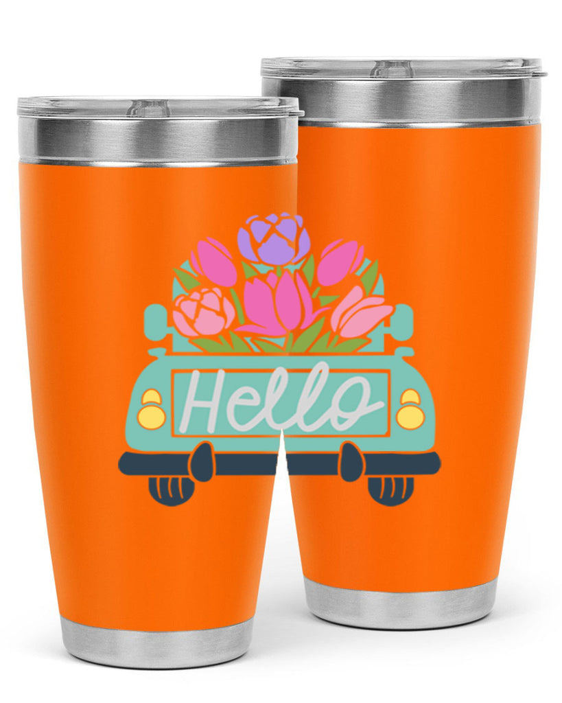 Hello Truck218#- spring- Tumbler
