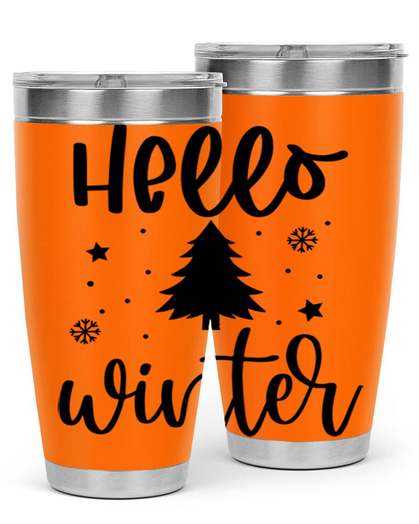 Hello Winter 162#- winter- Tumbler