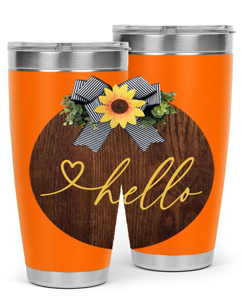 Hello heart Mockup182#- spring- Tumbler