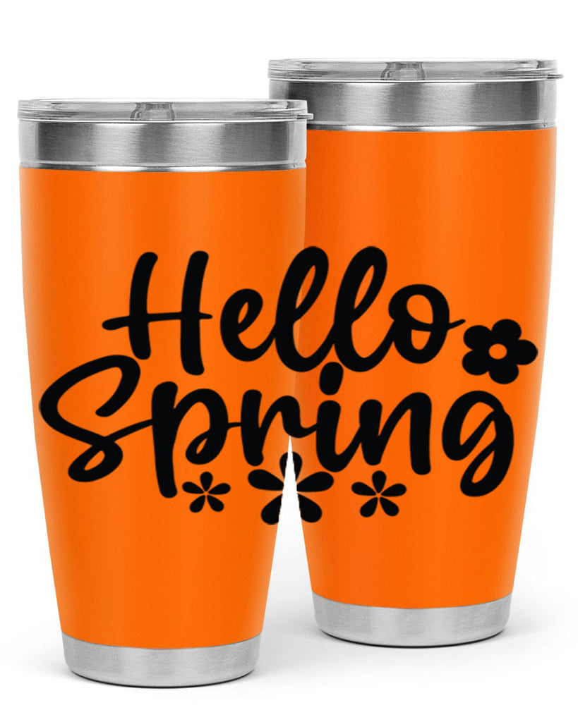 Hello spring  design 232#- spring- Tumbler