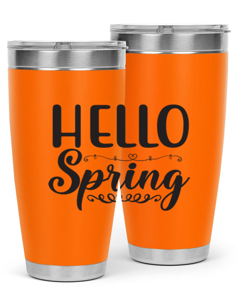 Hello spring 185#- spring- Tumbler