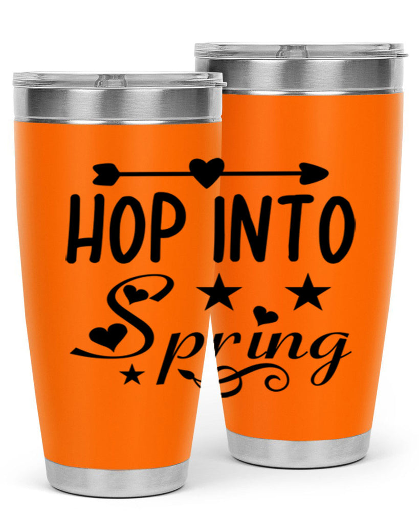 Hop into Spring 249#- spring- Tumbler