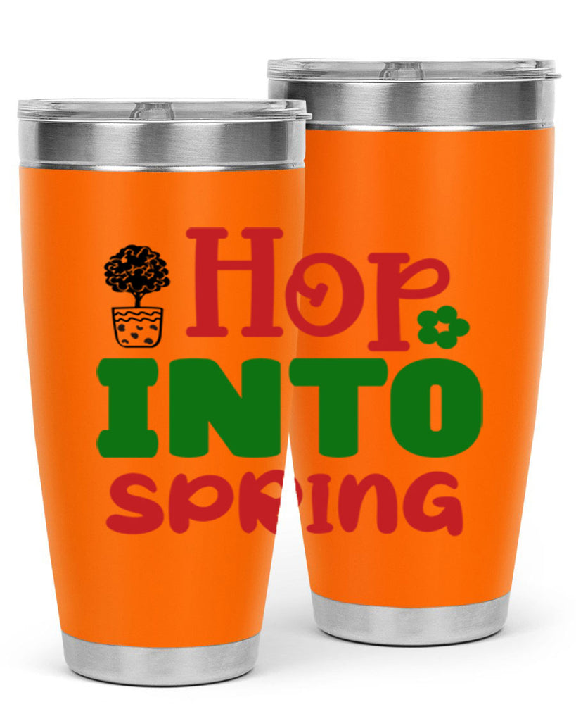 Hop into Spring 251#- spring- Tumbler