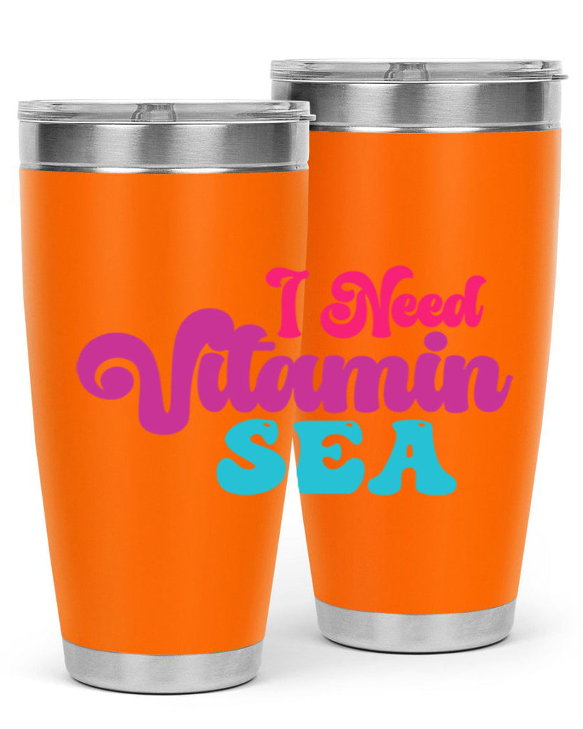 I Need Vitamin Sea 217#- mermaid- Tumbler
