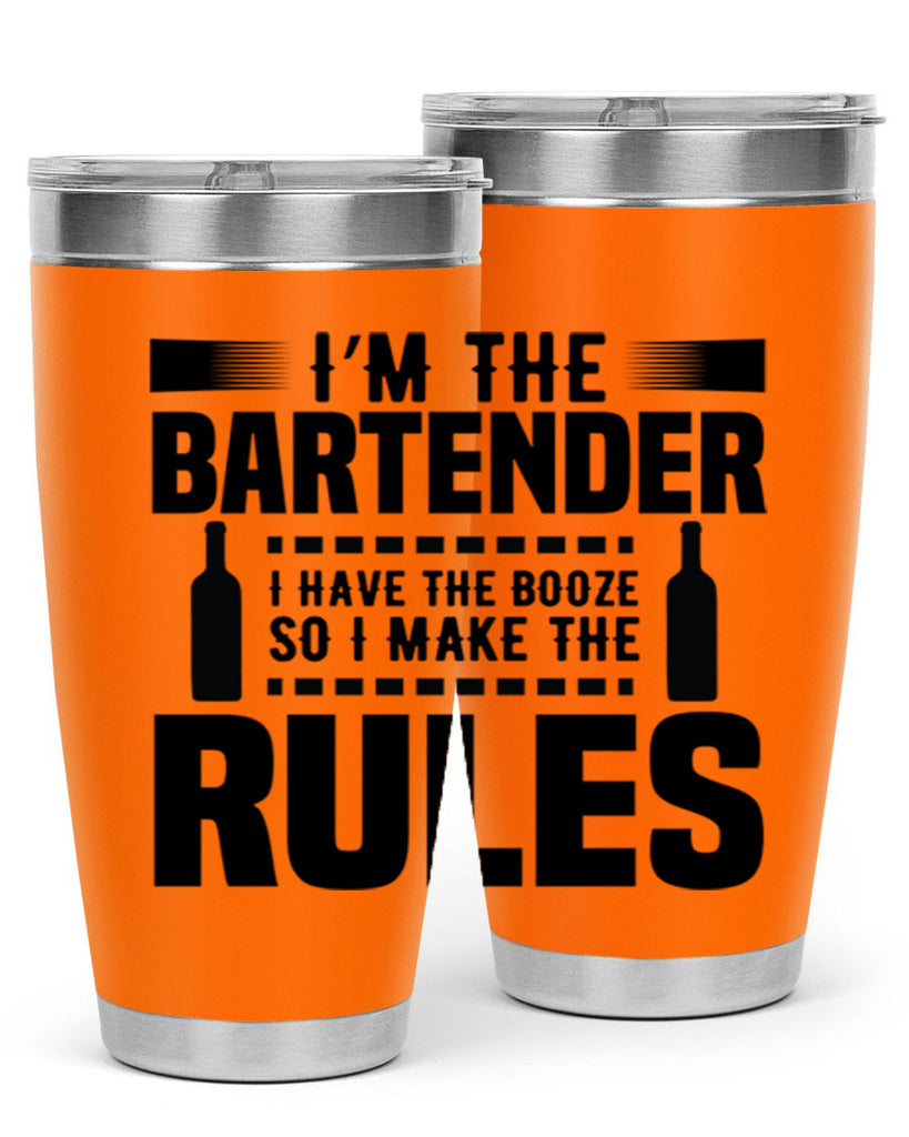 I am the Bartender Style 2#- bartender- tumbler